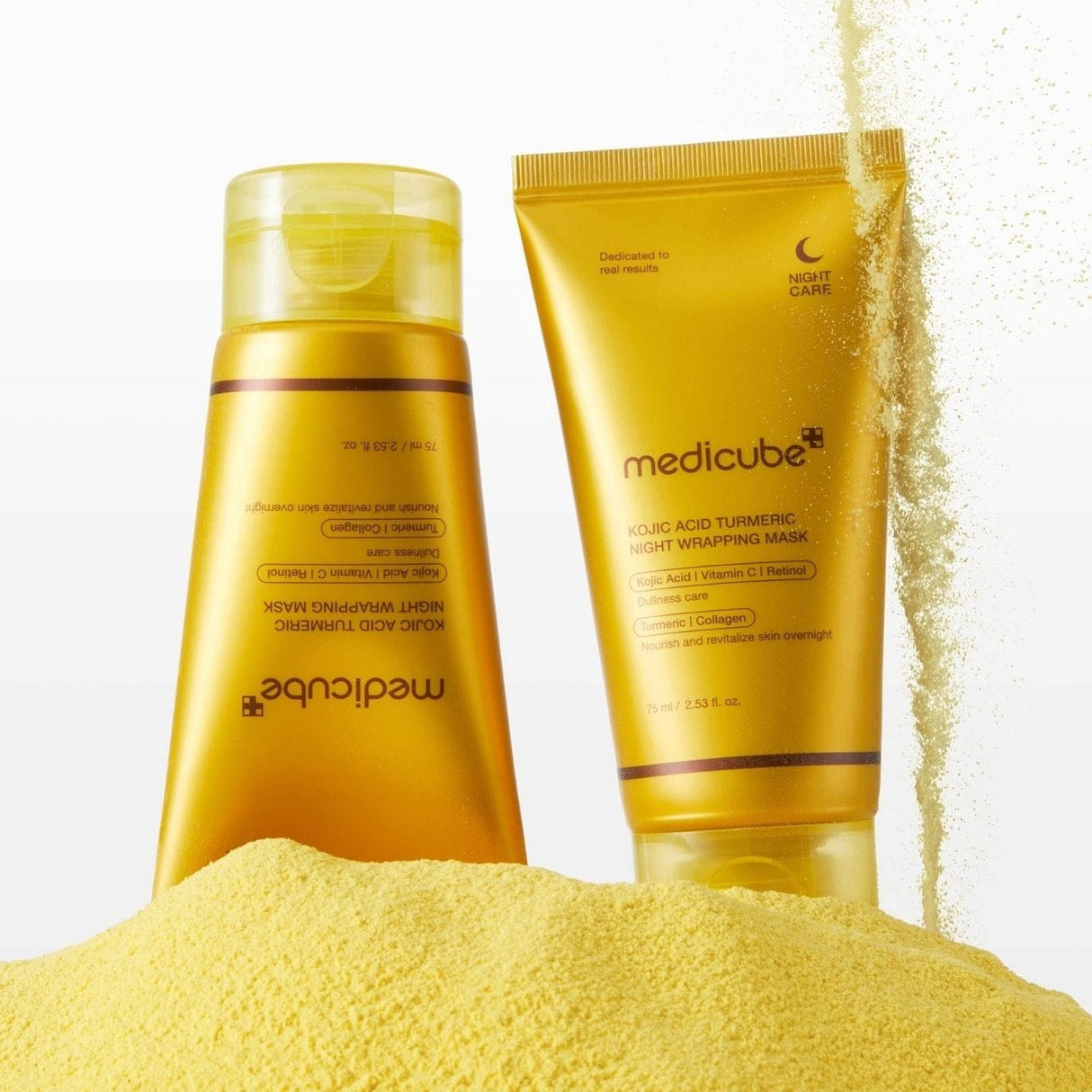 Medicube Kojic Acid Turmeric Night Wrapping Mask - 75 ml