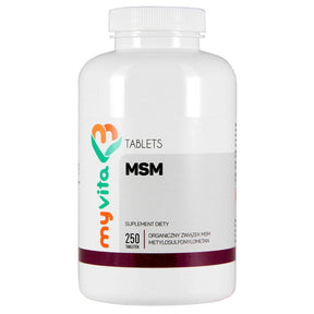 MyVita MSM (Organic Sulphur) - 250 Tablets