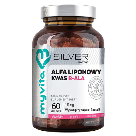 MyVita Silver R-Alpha Lipoic Acid 150 mg - 60 Capsules