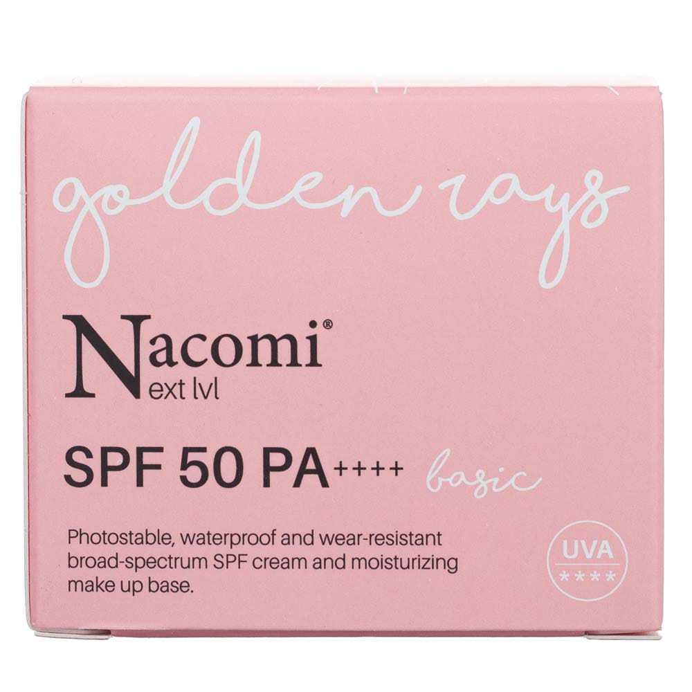 Nacomi Next Level Face Cream SPF 50 UV Basic - 50 ml