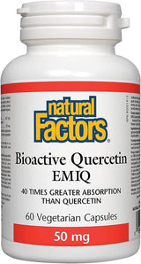 Natural Factors Bioactive Quercetin EMIQ - 60 Capsules