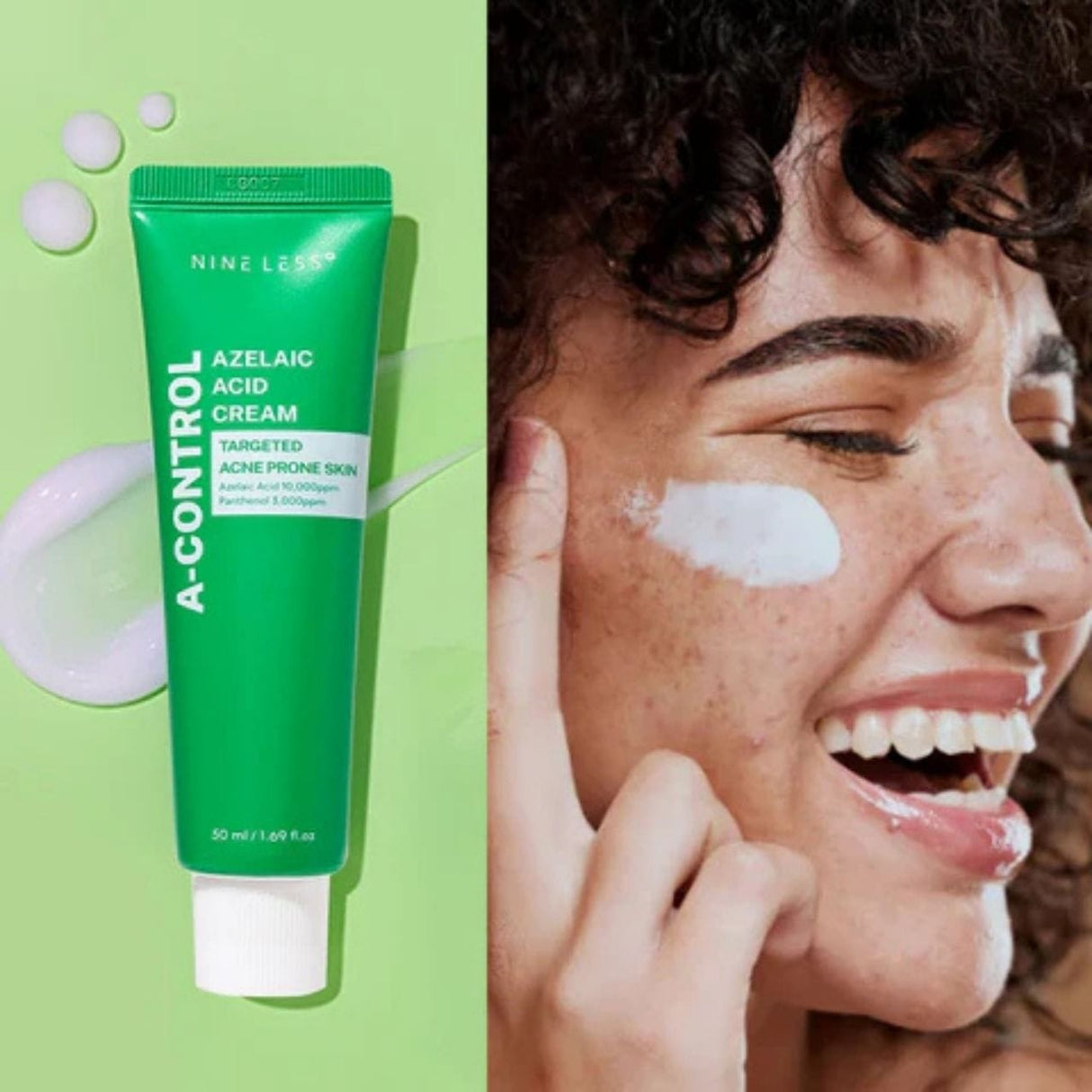 Nine Less A-Control Azelaic Acid Cream - 50 ml