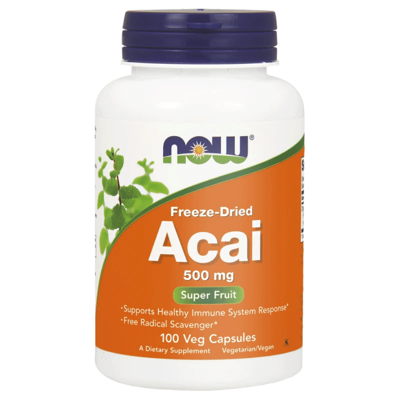 Now Foods Acai 500 mg - 100 Capsules