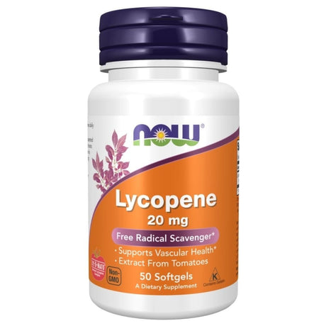 Now Foods Lycopene 20 mg - 50 Softgels