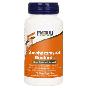 Now Foods Probiotic Saccharomyces Boulardii - 60 Veg Capsules