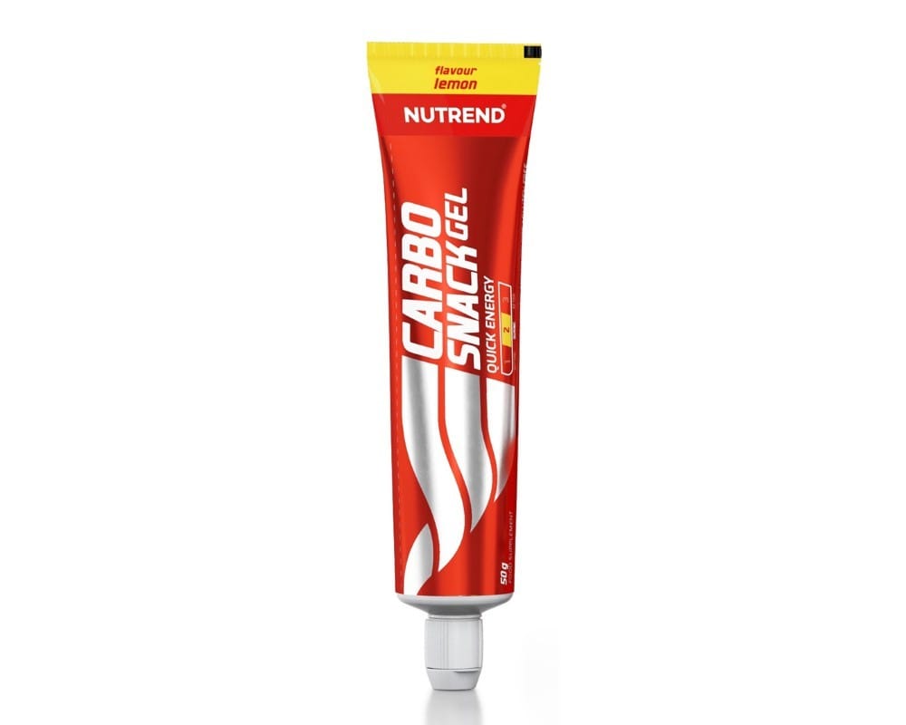 Nutrend Carbosnack Lemon Energy Gel - 12 x 50 g