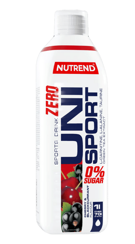 Nutrend Unisport Hypotonic Drink, Cherry-Blackcurrant - 1000 ml