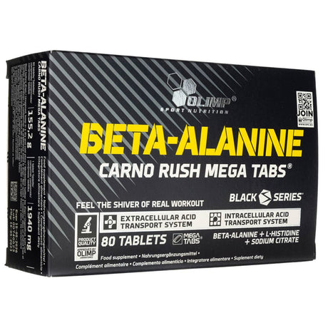 Olimp Beta-Alanine Carno Rush Mega Tabs - 80 Tablets