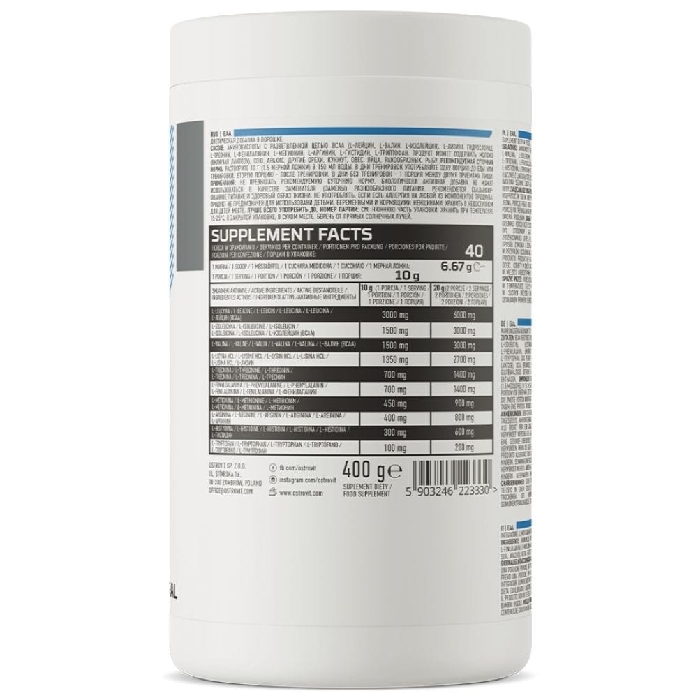 OstroVit BCAA 2:1:1, natural - 400 g