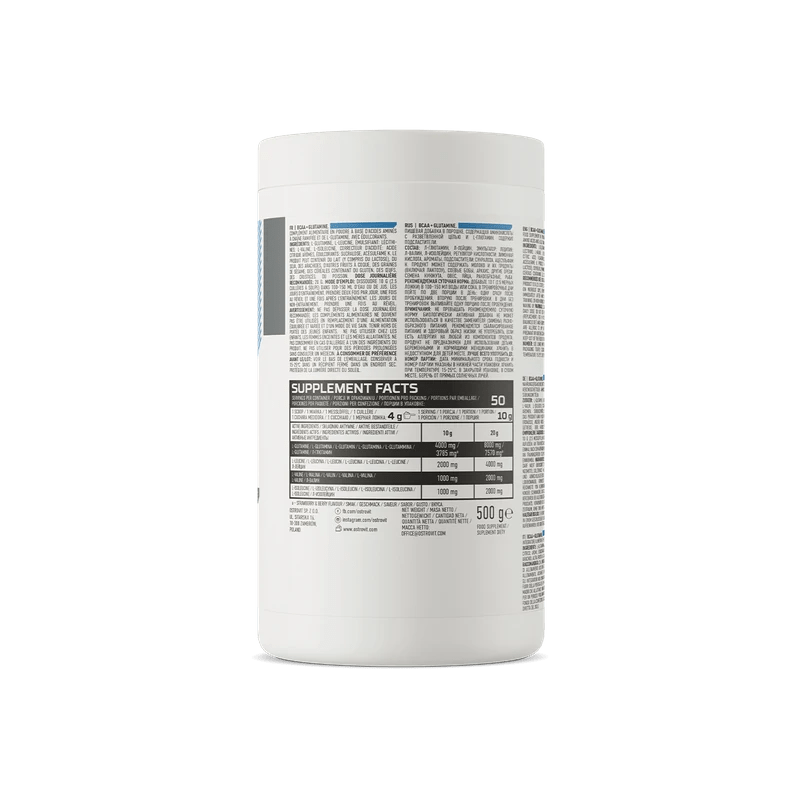 Ostrovit BCAA + Glutamine, orange - 500 g