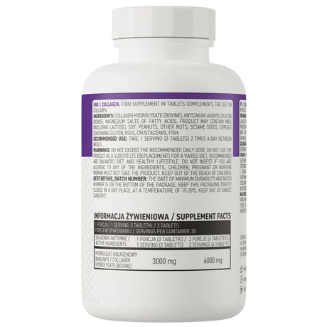 OstroVit Beef Collagen - 90 Tablets