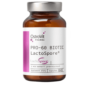 OstroVit Pharma PRO-60 BIOTIC LactoSpore, Probiotic with Inulin - 60 Capsules