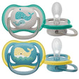 Philips Avent Ultra Air Hard Pacifier, 18+ Months - 2 Pieces