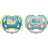 Philips Avent Ultra Air Hard Pacifier, 18+ Months - 2 Pieces