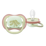Philips Avent Ultra Air Nighttime Orthodontic Pacifier 6-18 m - 2 Pack