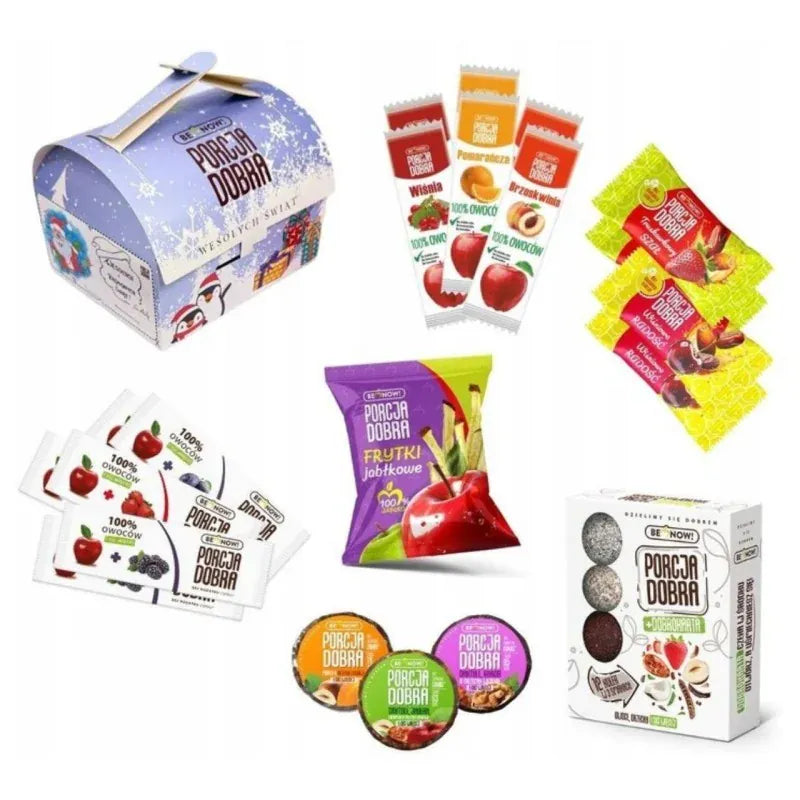 Porcja Dobra Gift Box Set of Healthy Snacks - Christmas