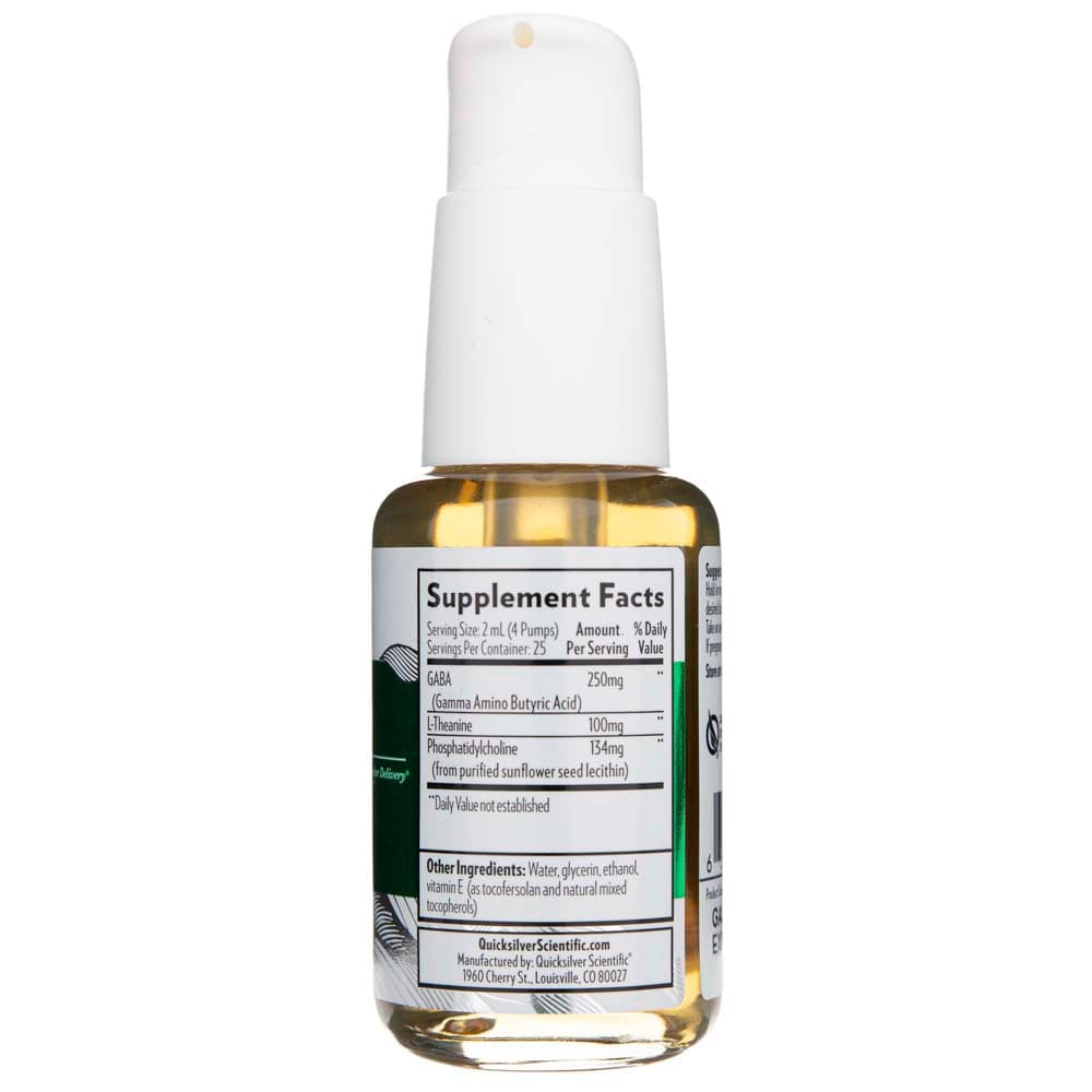 Quicksilver Liposomal GABA with L-Theanine - 50 ml