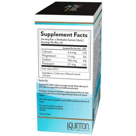 Quicksilver QuintEssential® 3.3, Hypertonic Solution - 30 Sachets