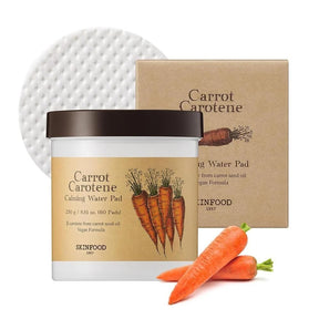 SkinFood Carrot Caroten Calming Water Pads - 60 Pieces