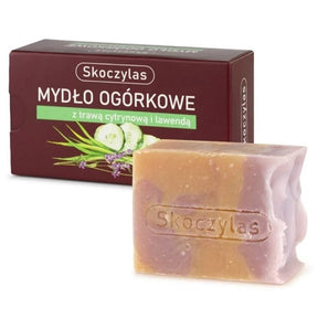 Skoczylas Cucumber Soap with Lemongrass and Lavender - 100 g