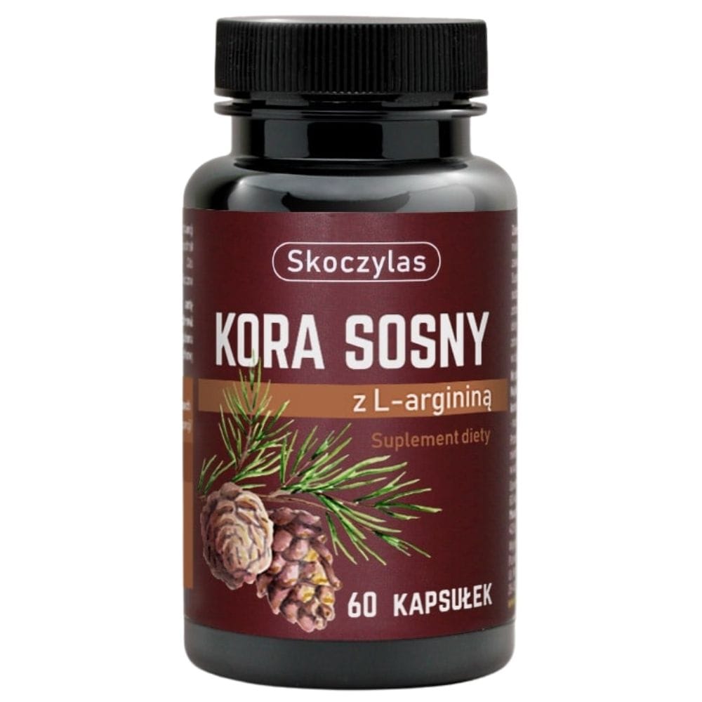 Skoczylas Pine Bark with L-Arginine – 60 Capsules