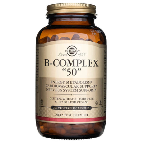 Solgar B-Complex “50” - 250 Veg Capsules