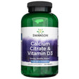 Solgar Calcium Citrate & Vitamin D3 - 250 Tablets