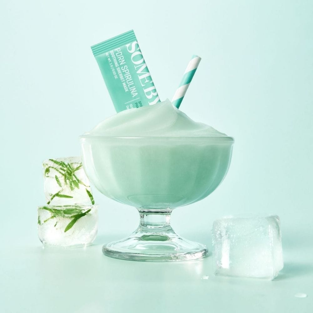 Some By Mi PDRN Spirulina Soothing Sherbet Mask - 10 Pieces