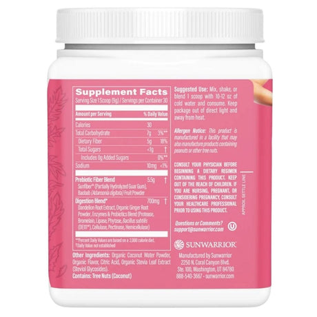 Sunwarrior Shape Core Cleanser, Pineapple and Vanilla - 270 g