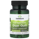 Swanson Full Spectrum Guar Gum 400 mg - 60 Capsules
