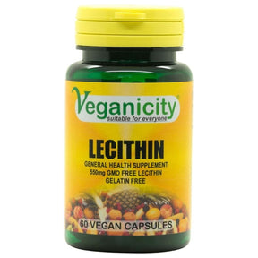 Veganicity Lecithin 550 mg - 60 Capsules