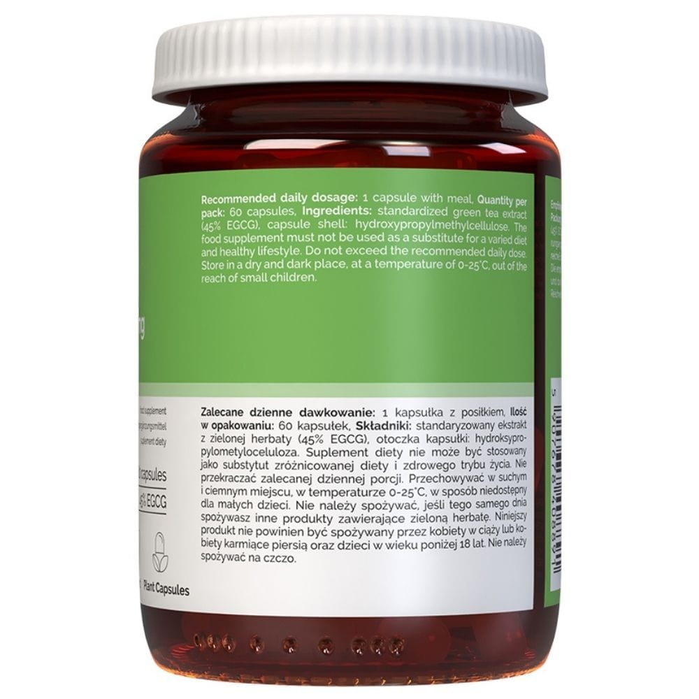 Vitaler's Green Tea 500 mg - 60 Capsules