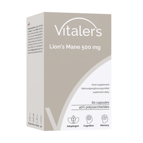 Vitaler's Lion's Mane 500 mg - 60 Capsules