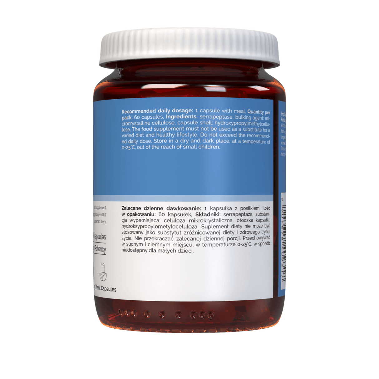 Vitaler's Serrapeptase 250000 SPU - 60 Capsules