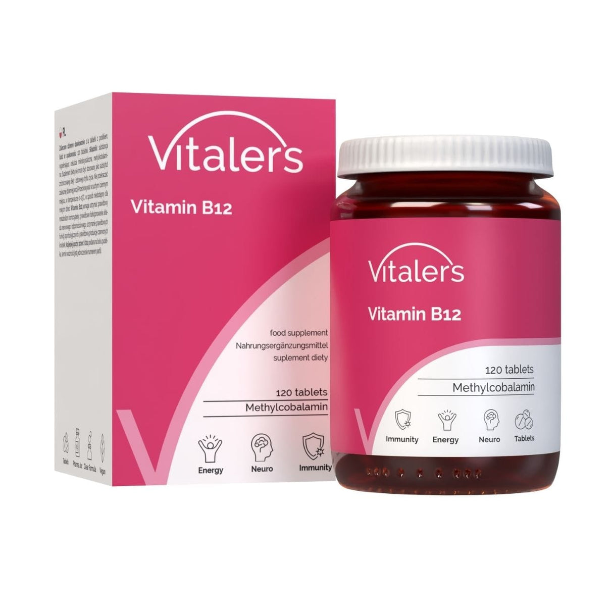 Vitaler's Vitamin B12 100 mcg - 60 Tablets