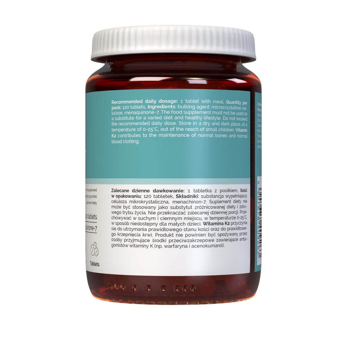 Vitaler's Vitamin K2 MK-7 200 mcg - 120 Tablets