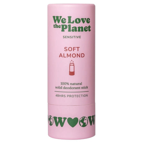 We Love The Planet Soft Almond Deodorant Stick - 40 g