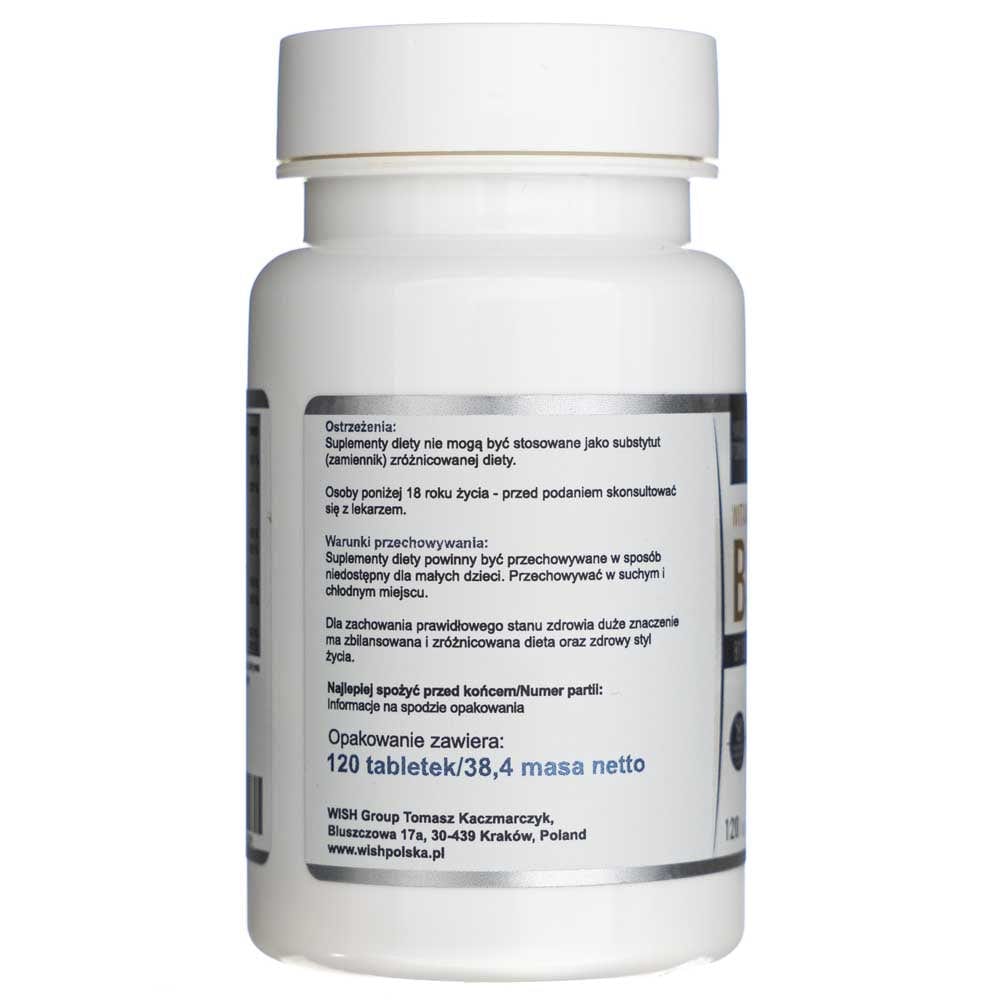 Wish Vitamin B Complex - 120 Tablets