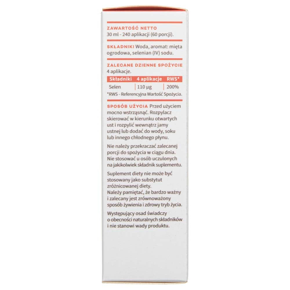 Aura Herbals Seledrop - Selenium 110 mcg sodium (IV) selenate, aerosol - 30 ml