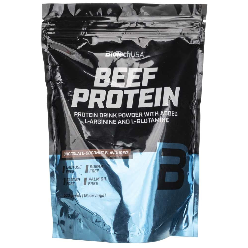 BioTech USA Beef Protein, Chocolate-Coconut - 500 g