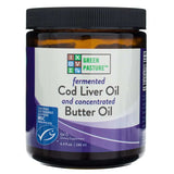 Green Pasture Fermented Cod Liver Oil And Concentrated Butter Oil Blend, Gel - 188 ml