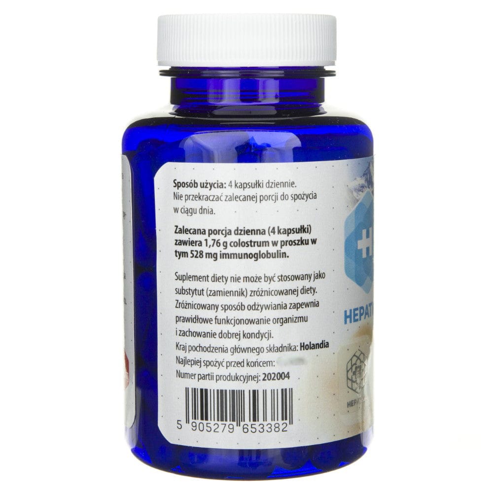 Hepatica Bovine Colostrum - 120 Capsules