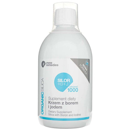 Invex Remedies Silor+B+J Silicon with boron and iodine, liquid - 500 ml