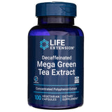 Life Extension Decaffeinated Mega Green Tea Extract  - 100 Veg Capsules