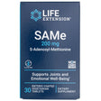 Life Extension SAMe 200 mg - 30 Tablets