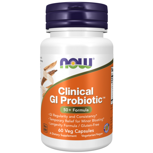 Now Foods Clinical GI Probiotic - 60 Veg Capsules