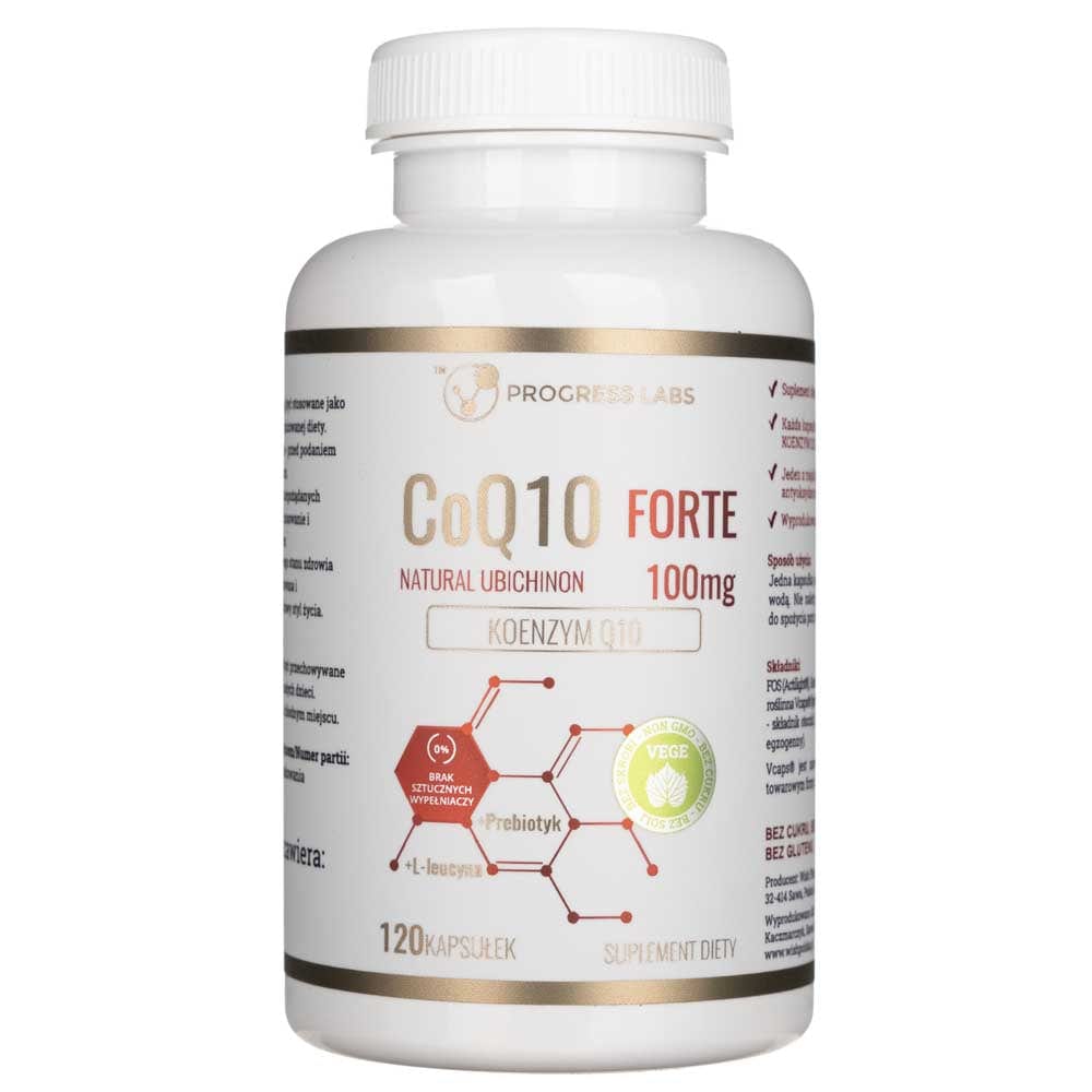 Progress Labs Coenzyme Q10 Forte 100 mg - 120 Capsules