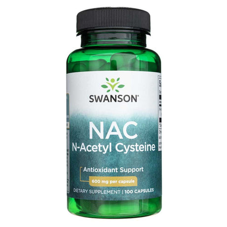 Swanson NAC N-Acetyl Cysteine 600 mg - 100 Capsules