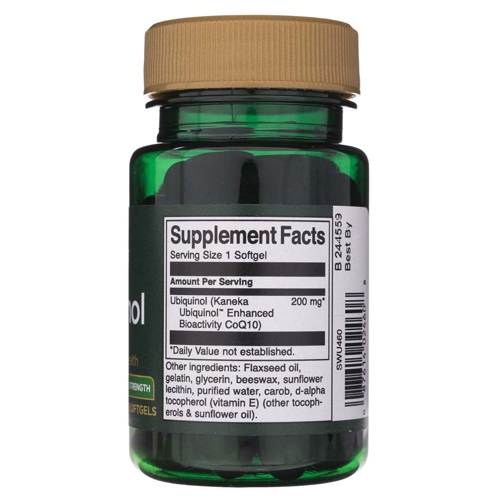 Swanson Ubiquinol 200 mg - 30 Softgels