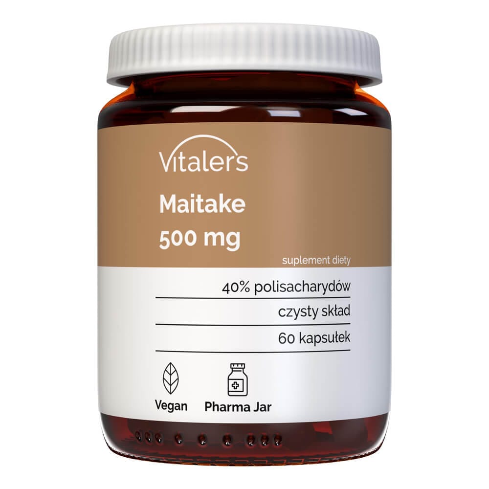 Vitaler's Maitake (Maitake leafworm) 500 mg - 60 Capsules